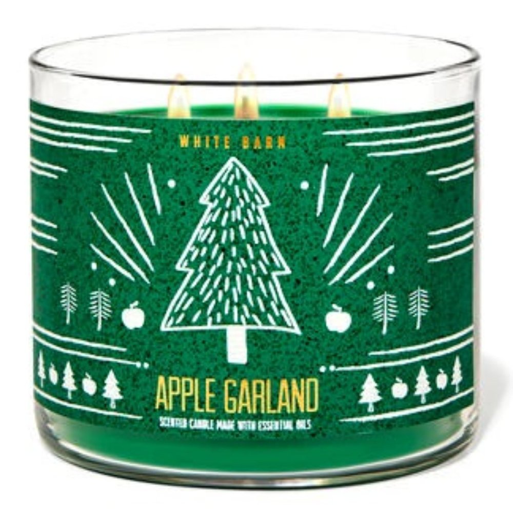 WHITE BARN / Apple Garland